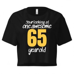 Ladies Festival Cali Crop Top Tee