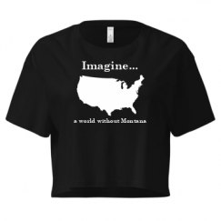 Ladies Festival Cali Crop Top Tee