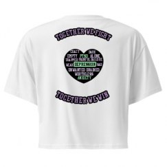 Ladies Festival Cali Crop Top Tee