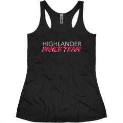 Ladies Slim Fit Super Soft Racerback Triblend Tank