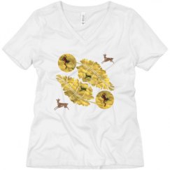 Ladies Relaxed Fit V-Neck Tee