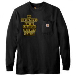 Unisex Carhartt Pocket Long Sleeve Tee