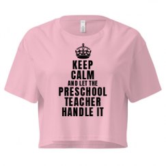 Ladies Festival Cali Crop Top Tee