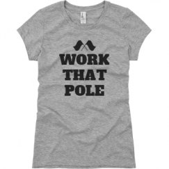 Ladies Slim Fit Basic Promo Jersey Tee