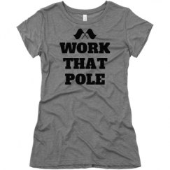 Ladies Slim Fit Super Soft Triblend Tee