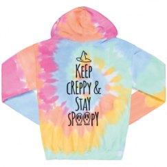 Unisex Tie-Dye Fleece Hoodie