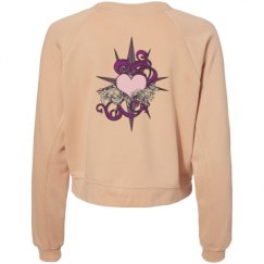 Women's Raglan Pullover Fleece