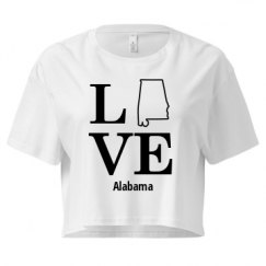 Ladies Festival Cali Crop Top Tee