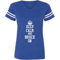 Ladies Relaxed Fit Vintage Sports Tee