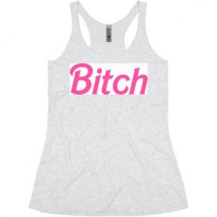 Ladies Slim Fit Super Soft Racerback Triblend Tank