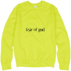 Unisex Neon Crewneck Sweatshirt