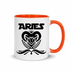 11oz Ceramic Mug with Color Inside