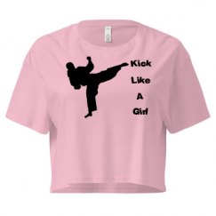 Ladies Festival Cali Crop Top Tee