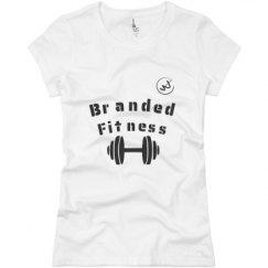 Ladies Slim Fit Basic Promo Jersey Tee