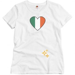 Ireland flag stars top