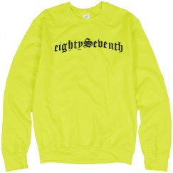 Unisex Neon Crewneck Sweatshirt