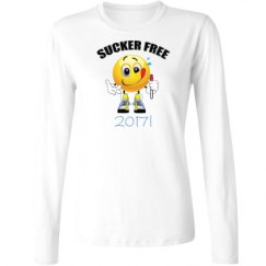 Ladies Relaxed Fit Basic Long Sleeve Tee