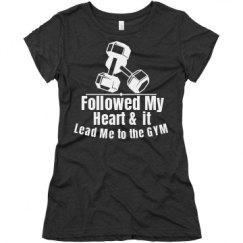 Ladies Slim Fit Super Soft Triblend Tee