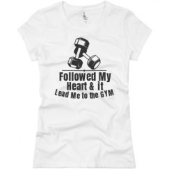 Ladies Slim Fit Basic Promo Jersey Tee