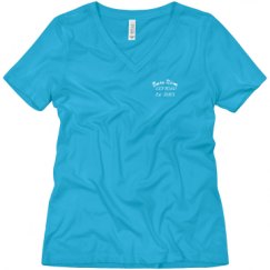 Ladies Relaxed Fit V-Neck Tee