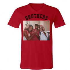 Unisex V-Neck Jersey Tee