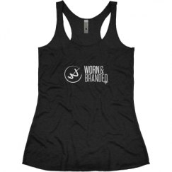 Ladies Slim Fit Super Soft Racerback Triblend Tank