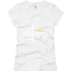 Ladies Slim Fit Basic Promo Jersey Tee
