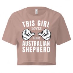 Ladies Festival Cali Crop Top Tee