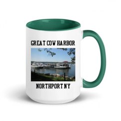 15oz Ceramic Mug with Color Inside