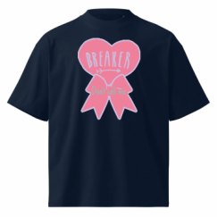 Unisex Organic Oversized High Neck T-Shirt