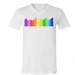 Unisex V-Neck Jersey Tee