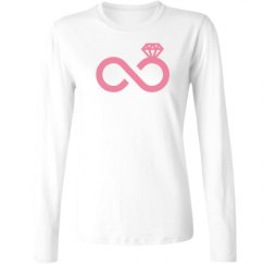 Ladies Relaxed Fit Basic Long Sleeve Tee