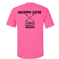 Unisex Ultra Cotton Safety Neon Crewneck Tee