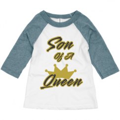 Toddler 3/4 Sleeve Raglan Tee