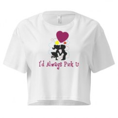 Ladies Festival Cali Crop Top Tee