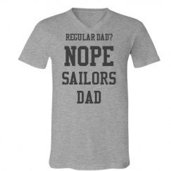 Unisex V-Neck Jersey Tee