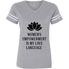 Ladies Relaxed Fit Vintage Sports Tee