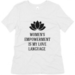 Ladies Relaxed Fit Super Soft Triblend Tee