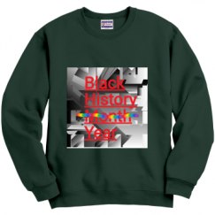 Unisex Film and Foil Crewneck Sweatshirt