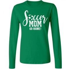 Ladies Relaxed Fit Basic Long Sleeve Tee