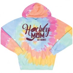 Unisex Tie-Dye Fleece Hoodie