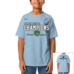 UNDEFEATED Super Bowl Champion Seniors YOUTH Tee 