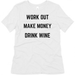 Ladies Relaxed Fit Super Soft Triblend Tee