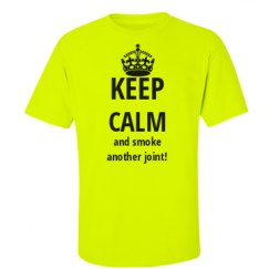 Unisex Ultra Cotton Safety Neon Crewneck Tee