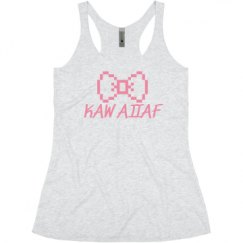 Ladies Slim Fit Super Soft Racerback Triblend Tank