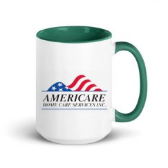 15oz Ceramic Mug with Color Inside