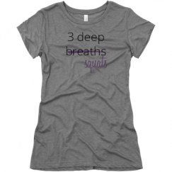 Ladies Slim Fit Super Soft Triblend Tee
