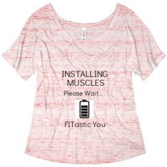 Ladies Flowy Slouchy Tee