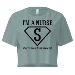 Ladies Festival Cali Crop Top Tee