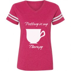 Ladies Relaxed Fit Vintage Sports Tee